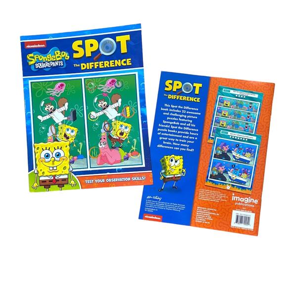 SpongeBob & Patrick Gift Bundle | Plush Toys, Activity Books, Keychains & More - Picture 4 of 10